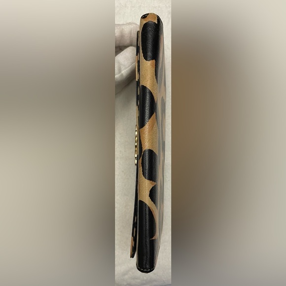 “See By Chloe” Authentic Vintage Leopard Print Long Wallet - Picture 5 of 16